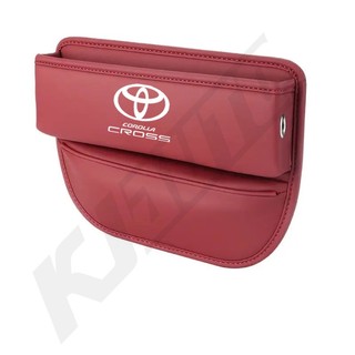 Túi Da pu Đựng Đồ Gắn Khe Hở Ghế Ngồi Xe Hơi Thể Thao toyota corolla cross trd gr