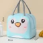 ORDOBOX Túi đựng đồ ăn trưa hoạt hình, Túi đựng hộp cơm trưa cách nhiệt cầm tay giữ nhiệt, Phụ kiện hộp cơm trưa Túi giữ nhiệt bằng vải Túi đựng thức ăn nhỏ Túi làm mát