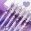 Bút gel (6 s), mực đen 0,5mm, bút statiry đáng yêu Kuromi Kitty My Me | Bluerubystore