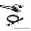 BTM USB TypeC Nam sang USB Type-B Nam Máy in cáp Dòng dữ liệu Kết nối dễ dàng