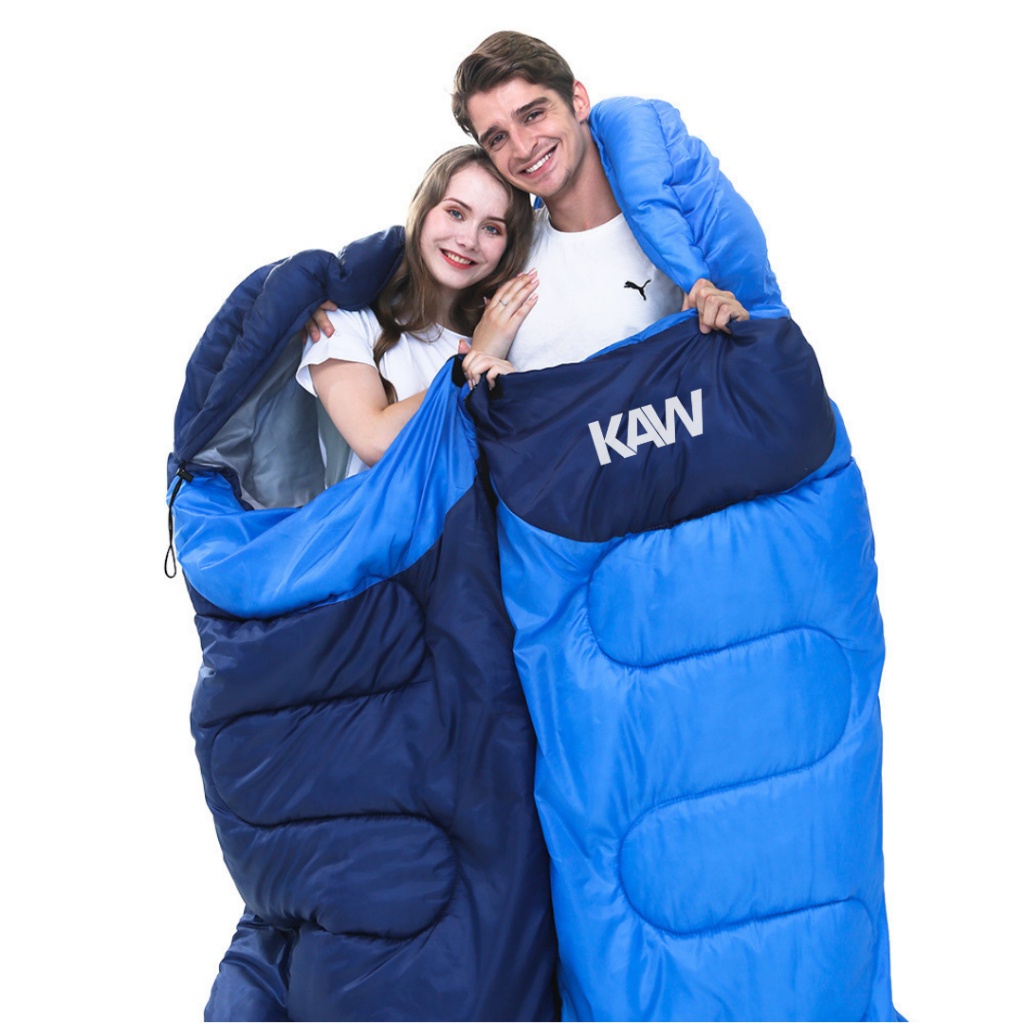 Túi ngủ văn phòng KAW 1.3KG siêu nhẹ, túi ngủ gấp gọn bề mặt chống thấm nước bảo hành 12 tháng