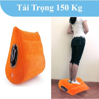 Ghế Đệm Hơi Tình Yêu Tây Cầm Có Tay + Bơm Tay Ghế Đệm Tình - Chính Hãng DOM1014