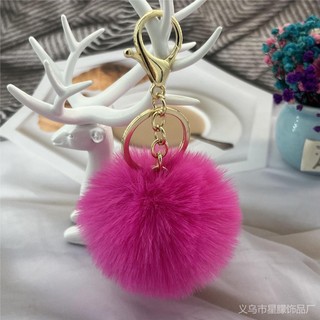 Mặt Dây Chuyền Hình Giày Và Nón Bằng Lông Thỏ Giả 6cm Cho Nữ