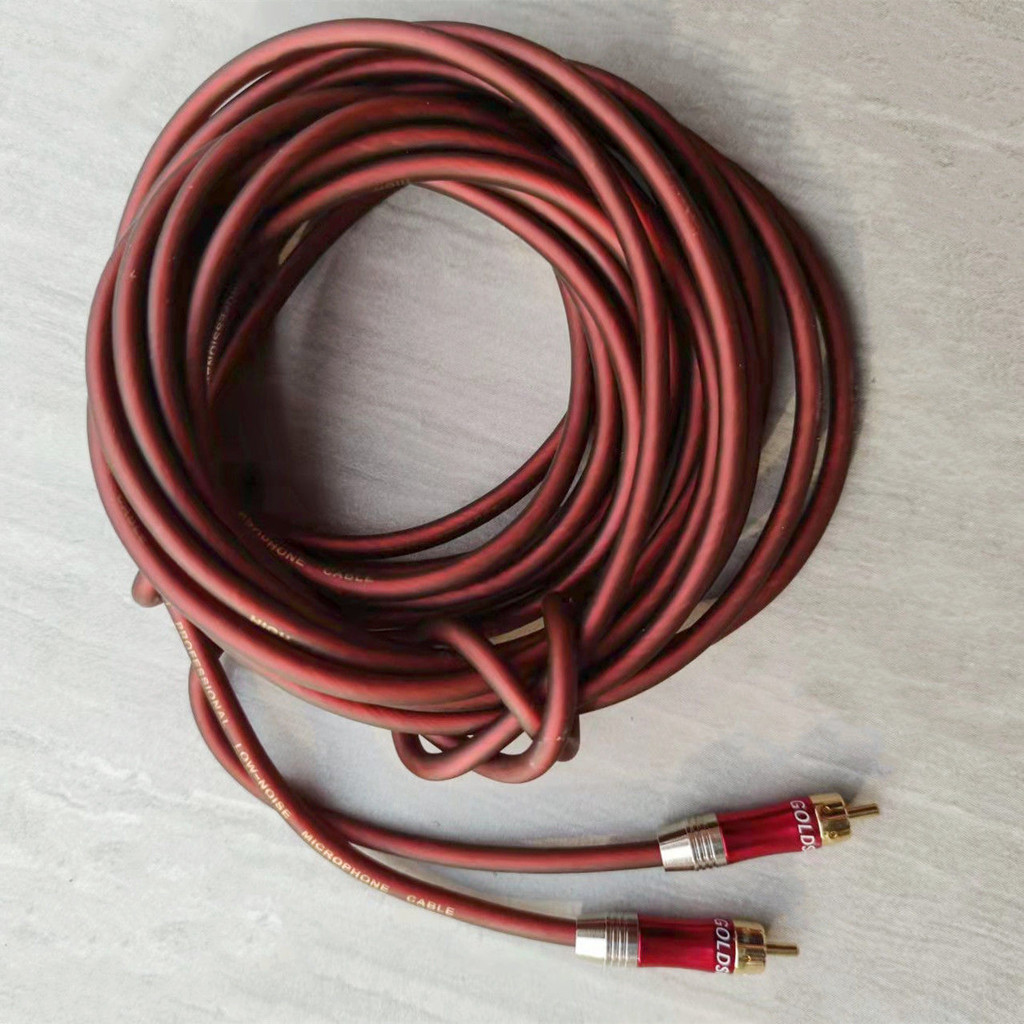 Đường cáp video đồng trục, cáp kết nối AV, đầu hoa sen đến đầu hoa sen, cáp kết nối đầu hoa mận đến đầu hoa mận, dây đồng nguyên chất PYFC