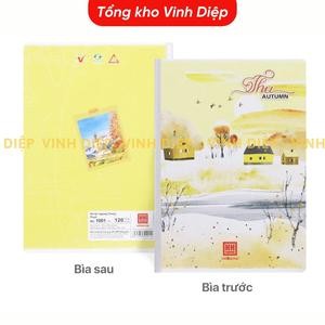 Vở kẻ ngang 1001 Hồng Hà Pupil bốn mùa 120 trang, vở kẻ ngang hồng hà 72 tr, 200 tr