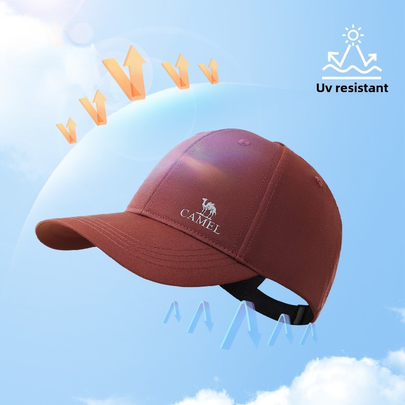 Ảnh Camel CROWN Mũ Bóng Chày Thể Thao Mũ Chống Nắng Leo Núi Đi Bộ Đường Dài Chống Tia Cực tím Mũ Mỏ Vịt 2