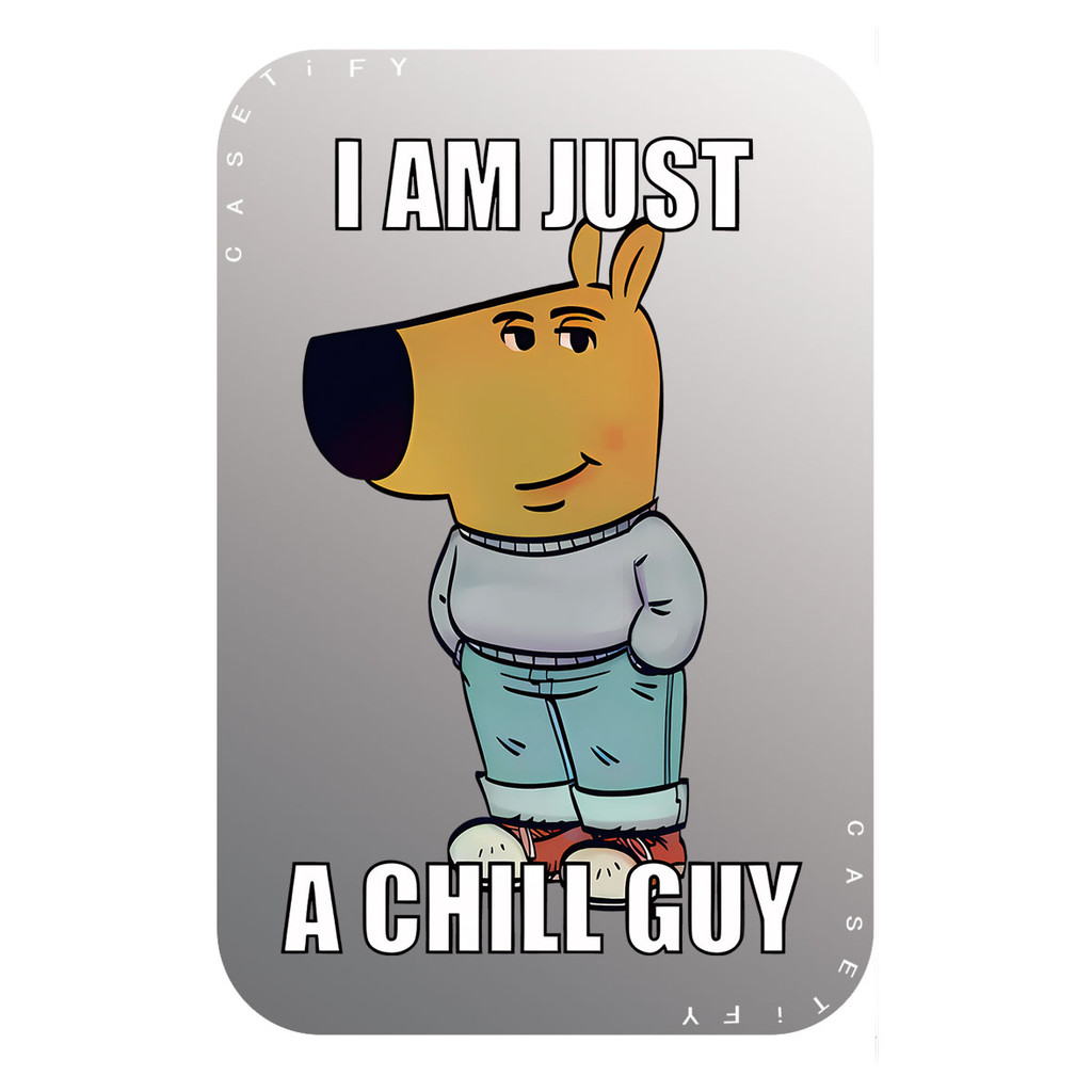 Chill Guy Snappy Cardholder Grip Stand Ring Holder SnappyTM Giá đỡ thẻ gương Tương thích từ tính