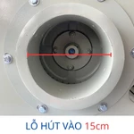 Quạt sên Ly Tâm công suất 1.1KW cánh lồng sóc ( Cánh Nan ) - Hút Mùi - Hút Khói Bếp... Dây Đồng 100% — ảnh 2