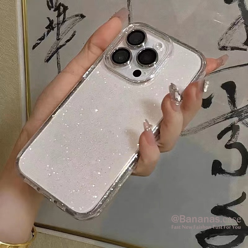 Ốp điện thoại iPhone 16 15 14 13 12 11 Pro Max X XR XS Max 7 8 6 6s Plus SE2020 ins Bling Star Clear Soft Cover - ảnh 2