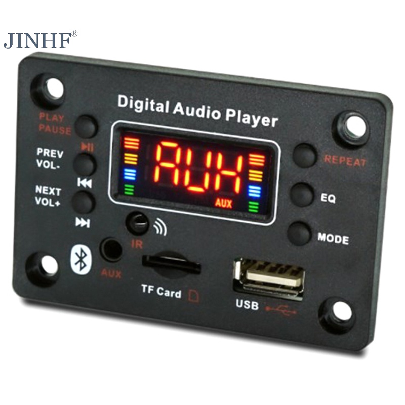 Bảng Mạch Giải Mã Âm Thanh usb tf fm radio mp3 Không Dây 5.0 12v Cho Xe Hơi