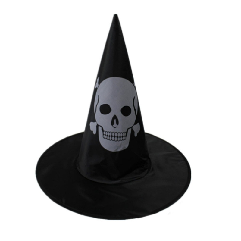Bầu trời Halloween Phù Thủy Mũ Phù Thủy Trang Phục Dự Tiệc Mũ Quỷ Mũ Cosplay Đạo Cụ