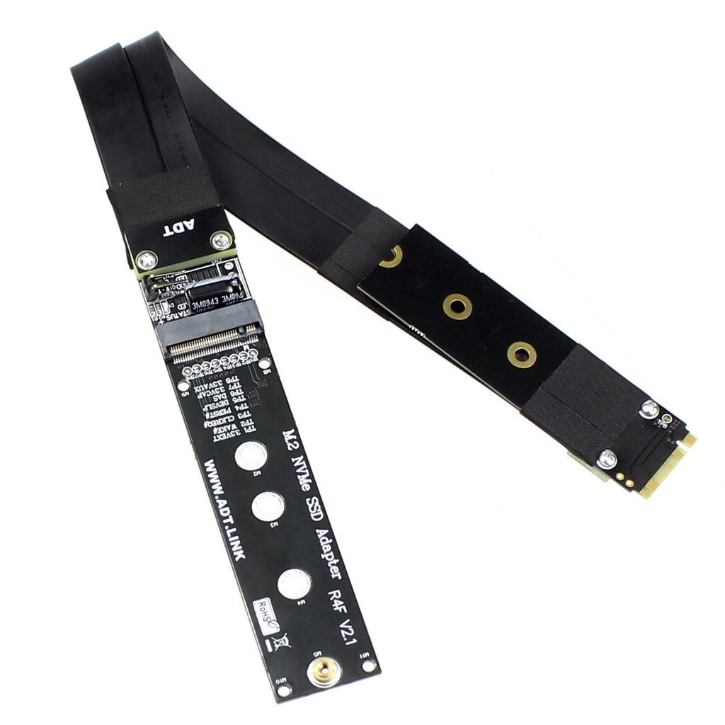 Jmt Dây Cáp Mở Rộng Ổ Đĩa ssd r44sf / r24sf m.2 Hỗ Trợ Thẻ Nhớ m2 to pci express 3.0 4.0 x4 pci-e 32g / bps