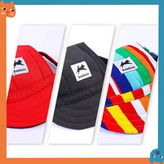 Nón Lưỡi Trai Vải Canvas 12 Kiểu Cho Thú Cưng