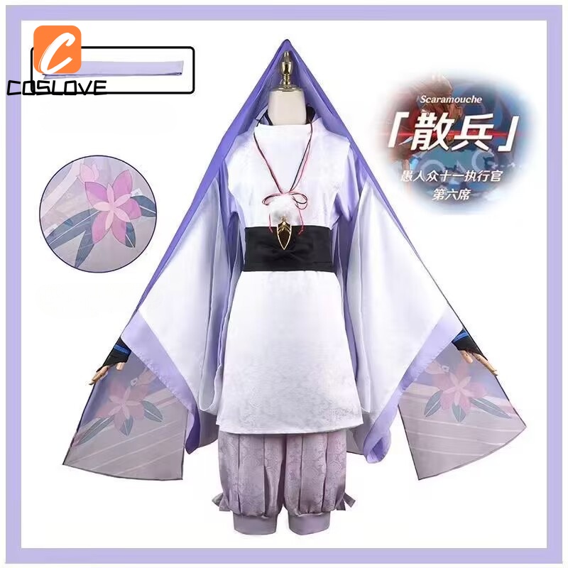 Genshin Bộ Trang Phục Hóa Trang Diễn Viên kunikuzushi wanderer Cho Nam