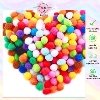 Sét 20 quả bông Pompom làm đồ handmade AG.FASHION