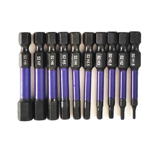 Kellnny set 10 Đầu Tua Vít Lục Giác 1 4 inch Chuyên Dụng