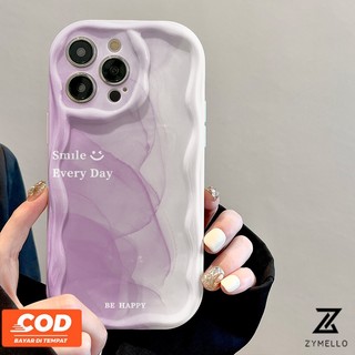 Oppo Reno 13F 5G Reno 13 Pro 5G Reno12 F Reno 12 Reno11 F Reno 11 Reno11 Pro Reno 10 Reno 8T Reno 8Z Reno 7Z Reno 8 Reno 8 Reno 5 Reno7 Reno6 Gradient Halo nhuộm mặt cười TPU chống sốc