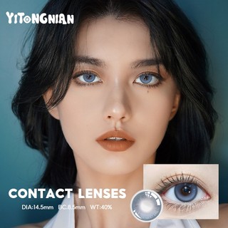 1 Cặp Kính Áp Tròng 14.5mm Màu Xanh Dương Chuyên Dụng Trang Điểm Hàng Ngày