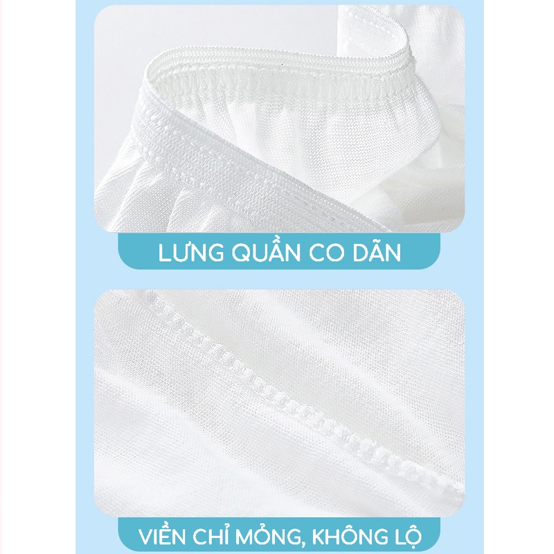 【SKISOPGO】Quần lót dùng một lần Đồ lót giấy nữ 100% cotton Đồ lót khăn giấy nữ dùng một lần Phụ nữ