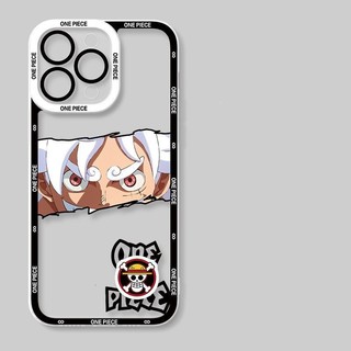 Ốp Điện Thoại One Piece Luffy Cho Xiaomi Redmi Note 12 4G 13 Pro 5G 10 11 12 13 Pro Plus 10S 11S 8 Redmi 12 13C 12C 9 Vỏ Vuông Mắt Thiên Thần Camera Bảo Vệ Toàn Diện Vỏ Mềm Trong Suốt