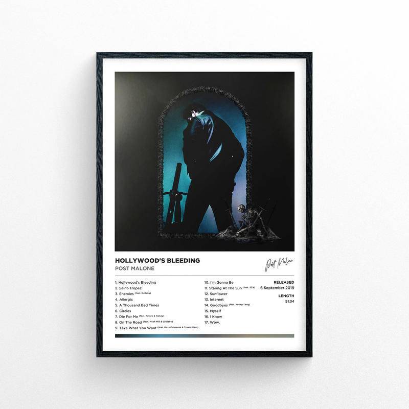 Post malone - Áp Phích In poster Lưu Niệm Của Hollywood - Không Đáng Sợ | Phong Cách polaroid Phong Cách polaroid | Vỏ Bọc album Nhạc Nghệ Thuật | Shopee Việt Nam