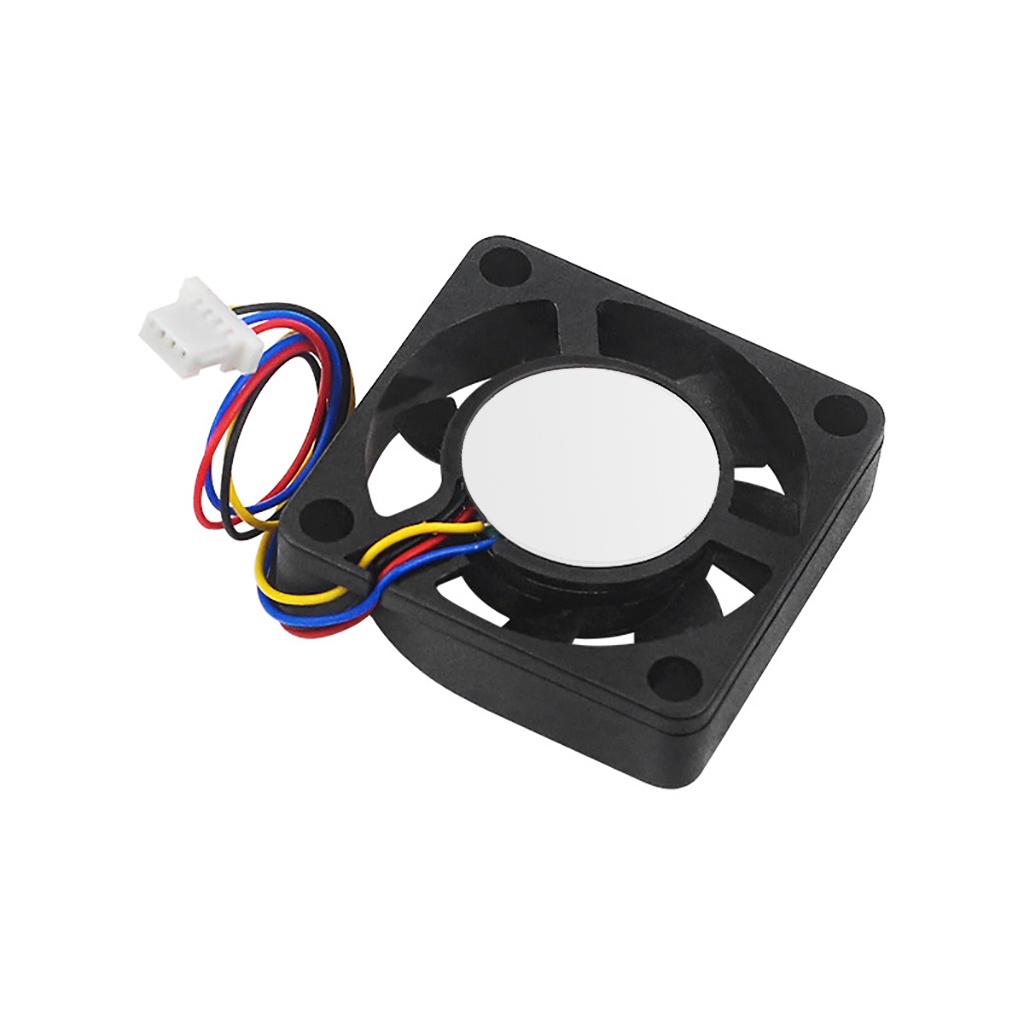 Quạt Tản Nhiệt Không Chổi Than DC5V 4Pin Cho Raspberry Pi 5 PWM 30x30x7mm Với Đầu Nối 4-pin JST Pi5