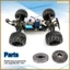 Bánh răng vi sai 24T và bánh răng 11T EA1039 cho JLB Racing CHEETAH 1 / 10 Phụ kiện phụ tùng xe RC không chổi than