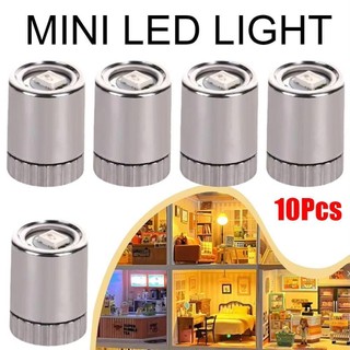 SAVORBOX 10 Bóng Đèn, Đèn LED Mini đầy màu sắc chạy bằng pin, Phụ kiện đồ chơi điện tử nhỏ bền bỉ Trang trí ngày lễ năm tiệc