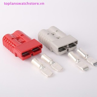 Toplanswatchstore 1PC 600V 50 / 120A Bộ phích cắm Nguồn pin Đầu nối nhanh có nắp bụi cho đầu nối tàu kéo VN