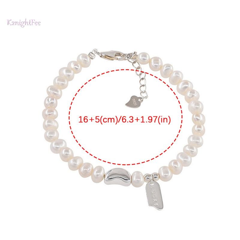 K2nightfee Mới Trái Tim Tình Yêu Ngọc Trai Có Thể Điều Chỉnh Vòng Tay Nữ Ngọc Trai Thanh Lịch Vòng Tay Tiệc Cưới Trang Sức Thời Trang Quà Tặng VN