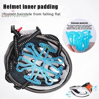 Lostcorner Mũ Bảo Hiểm Linh Hoạt Chống Biến Dạng Bên Trong Silicon Pad Thông Khí Mũ Bảo Hiểm Lót Miếng Lót Mũ Bảo Hiểm Đệm Xe Máy Xe Đạp Mũ Bảo Hiểm Phụ Kiện Mới