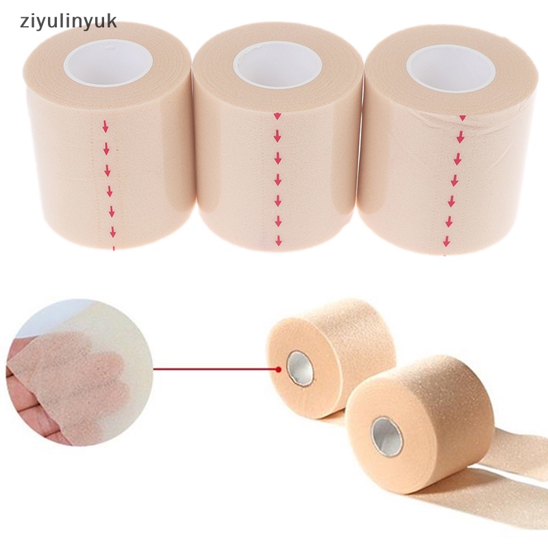Ziyulinyuk 6CM * 20M Bọt El & Miếng Lót Đầu Gối Phim Bọt Underwrap Băng Thể Thao EN