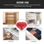 Nút xả bồn cầu SUNKISSD, Nút bồn cầu hình trái tim bằng nhựa đa năng, Tay cầm nội thất tiết kiệm nhân công sáng tạo Nhà vệ sinh