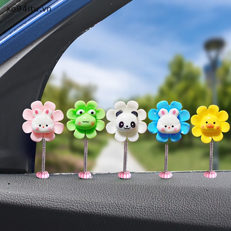 XOITU Dễ Thương Lắc Hoa Bobble Trang Trí Nội Thất Ô Tô Hoa Trang Trí Nội Thất Ô Tô Hoa Dễ Thương Trang Trí Phụ Kiện VN