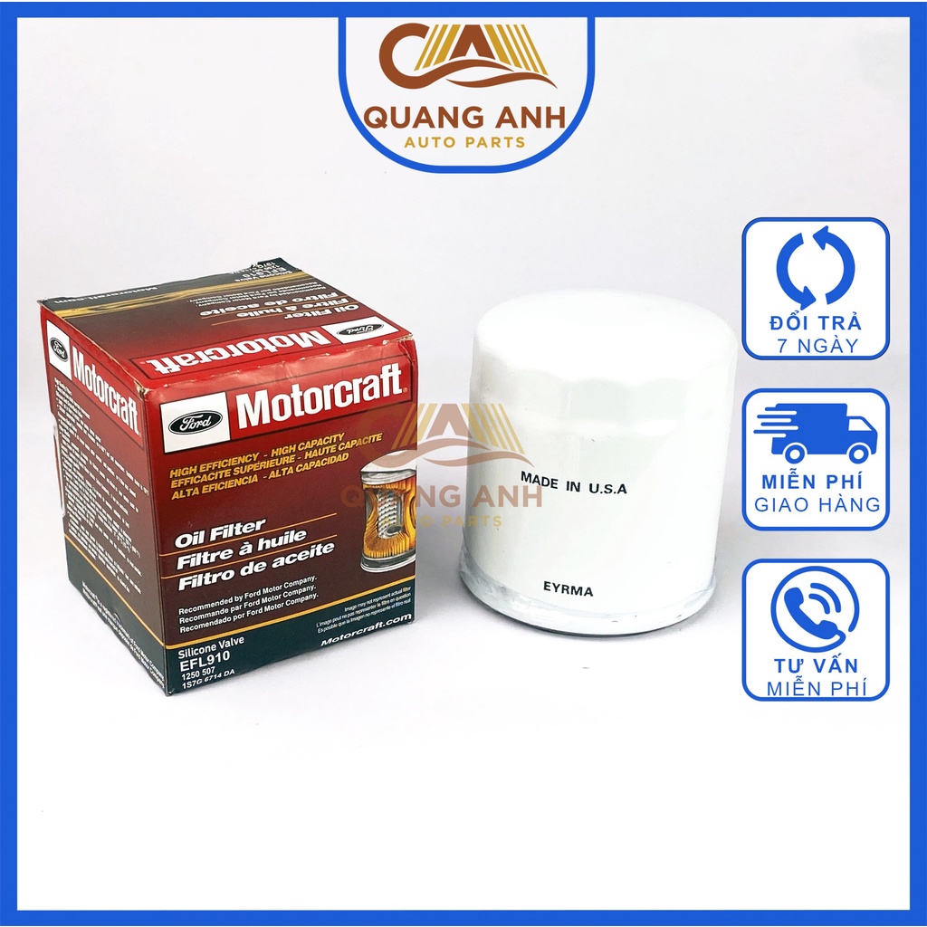 Lọc nhớt, lọc dầu dộng cơ xe Focus, Ecosports, Fiesta (Mã: 1S7G6714DA ...
