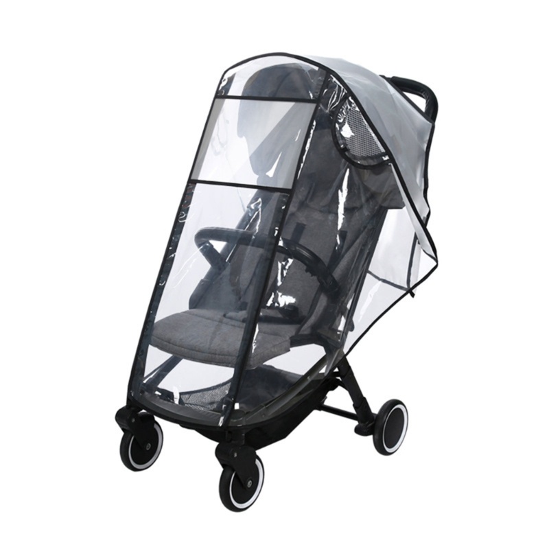 Jenniferab Xe đẩy đa năng Che mưa Tấm chắn chống gió Áo mưa chống rách cho hầu hết các kích thước tiêu chuẩn cho bé đơn St