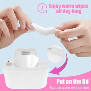 Máy hâm nóng khăn lau trẻ em MEGOCE, ngăn ngừa khô nhiệt độ không đổi, Bộ phân phối khăn ướt USB 10W 5V-2A di động cho bé mẫu giáo