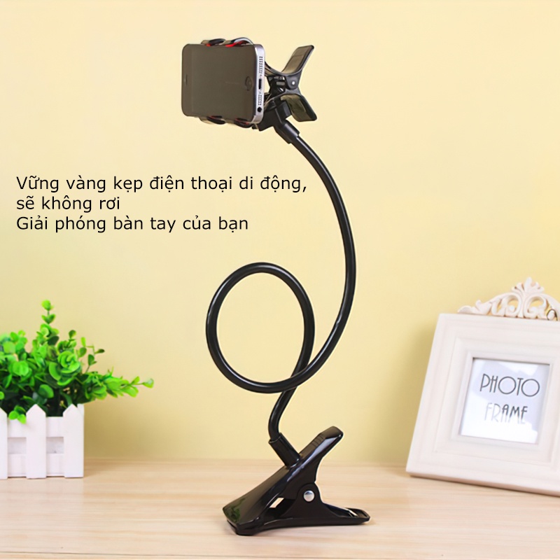 Giá đỡ điện thoại kẹp đuôi khỉ