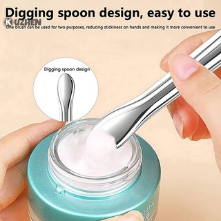 Bàn chải mặt nạ silicon đầu mềm Kuzhen tự làm