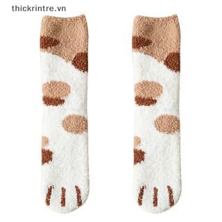 THI Tất Đáng Yêu Cho Nữ Làm Dày Cashmere Giữa Ống Tất Ngọt Ngào Bé Gái Mềm Mại Ấm Áp Ngoài Sàn Mặc Tất VN