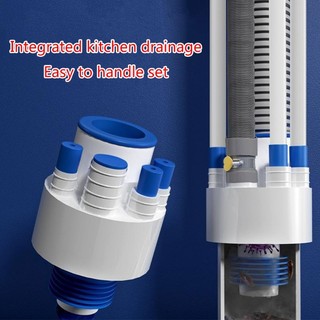 Khớp Nối Ống Thoát Nước Chống Mùi Hôi Cho Bồn Rửa Chén