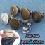 CHEESELY 10 Cái / gói Nút Mở Rộng Eo, Phụ Kiện May Quần Áo Quần Nút Quần Jeans, Không Móng Tay Có Thể Điều Chỉnh 17 Mm Với Tua Vít Khóa Eo Quần Jean