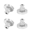 SUIT 4 Khóa Bông Tai Lưng Bông Tai Nút Chặn Thu Nhập DIY Trang Sức Phát Hiện Dụng Cụ