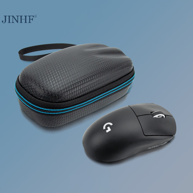 JINHF Cứng EVA Chuột Vỏ Bảo Vệ Chống Mài Mòn Mang Theo Túi Bảo Quản Cho G Pro X Siêu Nhẹ GPW Chuột Không Dây HOT