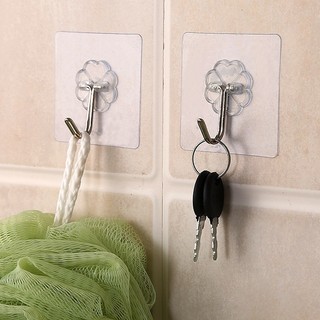 Móc Dán Tường Siêu Dính Trong Suốt Chịu Lực Tốt ANGIHOME