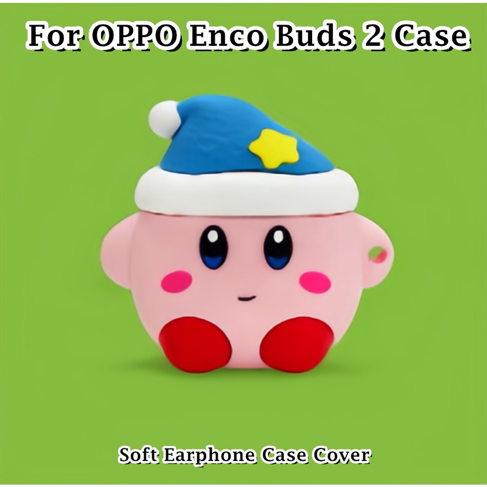 [Ngôi sao tương lai] Dành cho OPPO Enco Buds 2 Ốp lưng Tide Cool Cartoon Series Vỏ tai nghe silicon mềm Vỏ bọc NO.2