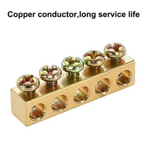 Bộ chia công suất cao NEAVERLER, Khối đầu cuối nhanh bằng đồng thau công suất cao, Đầu nối điện nhỏ gọn Đầu nối dây điện