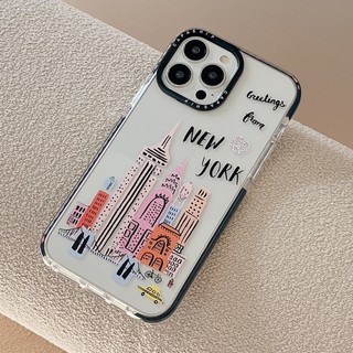City landmarks Ốp Điện Thoại Mềm Cho iPhone 17 Pro Max 17 Air 16 Plus 15 14 13 12 11 Pro Max Ốp Lưng Mềm Chống Sốc