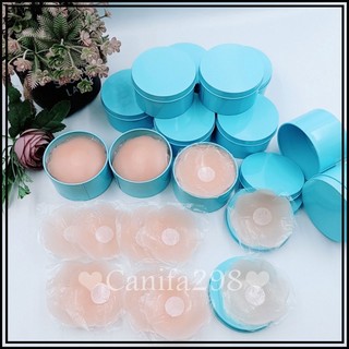 ( Miếng dán ngực) Hộp 5 đôi dán ngực Silicon dùng lại được nhiều lần