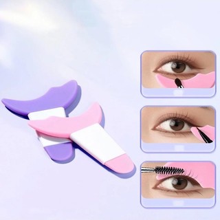 Dụng cụ kẻ mắt,chuốt mi Silicon mềm cho người mới học makeup Mỹ Phẩm Cosmetic